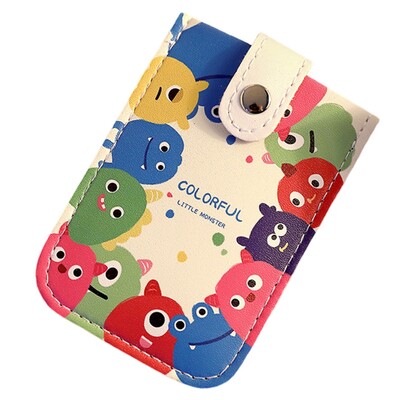 Dizajn torbe za kartice na izvlačenje Kožna navlaka za kartice velikog kapaciteta može držati 5 kartica Torbica za pohranu za bankovnu karticu ID kartica VIP omot za karticu