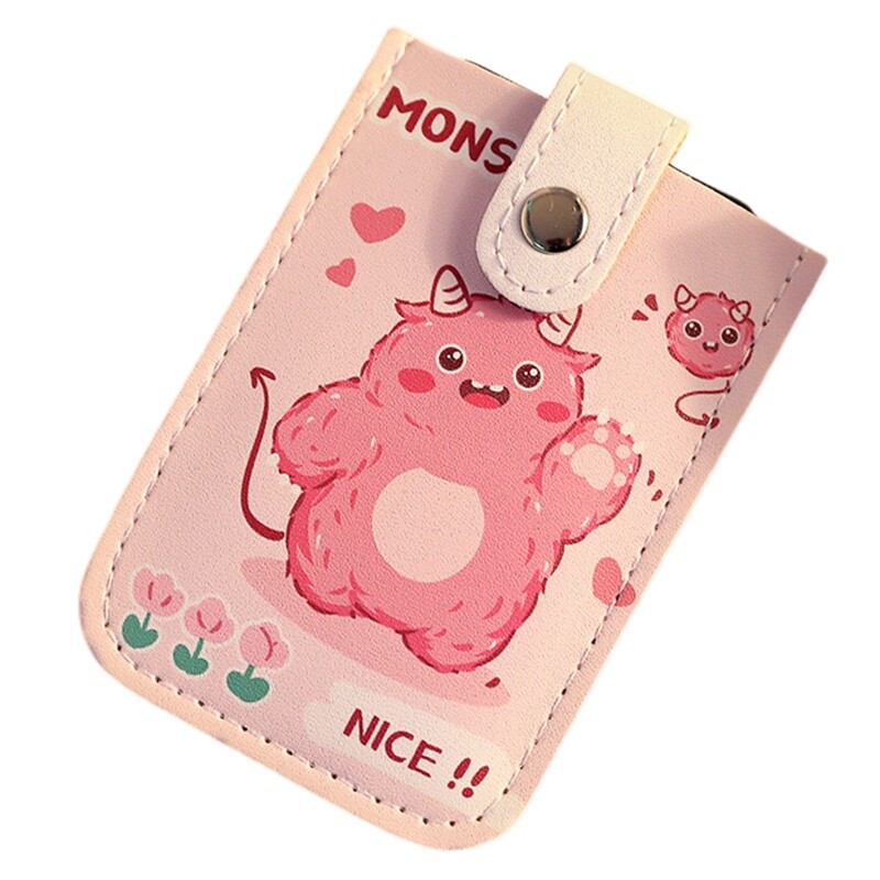 Dizajn torbe za kartice na izvlačenje Kožna navlaka za kartice velikog kapaciteta može držati 5 kartica Torbica za pohranu za bankovnu karticu ID kartica VIP omot za karticu