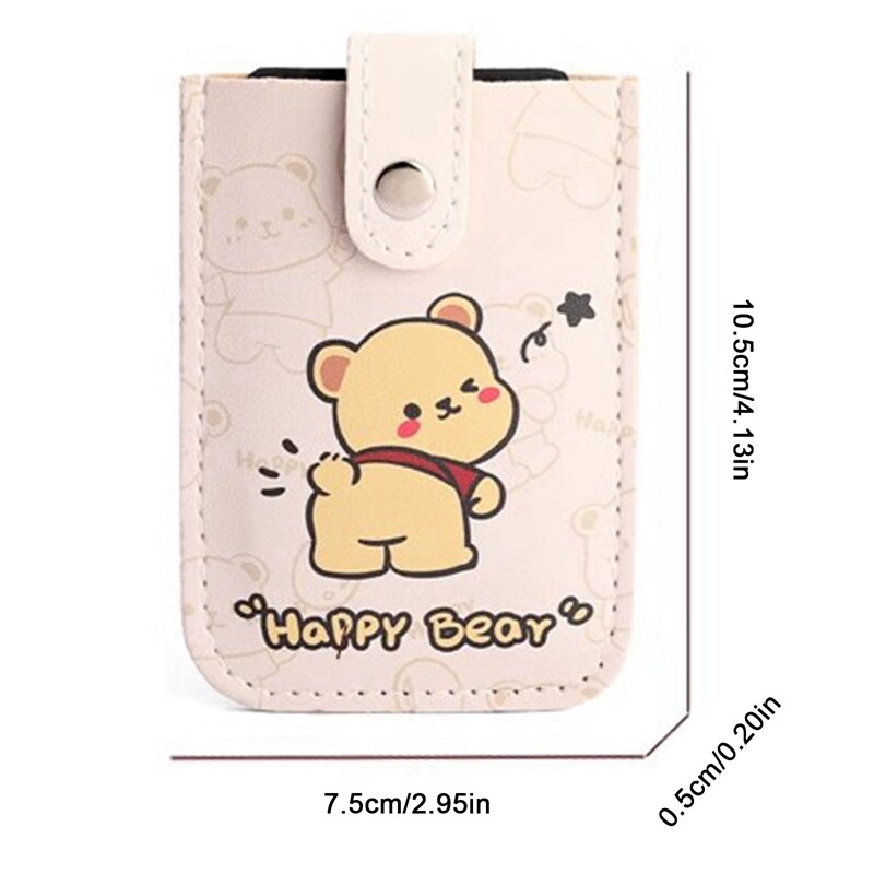 Dizajn torbe za kartice na izvlačenje Kožna navlaka za kartice velikog kapaciteta može držati 5 kartica Torbica za pohranu za bankovnu karticu ID kartica VIP omot za karticu