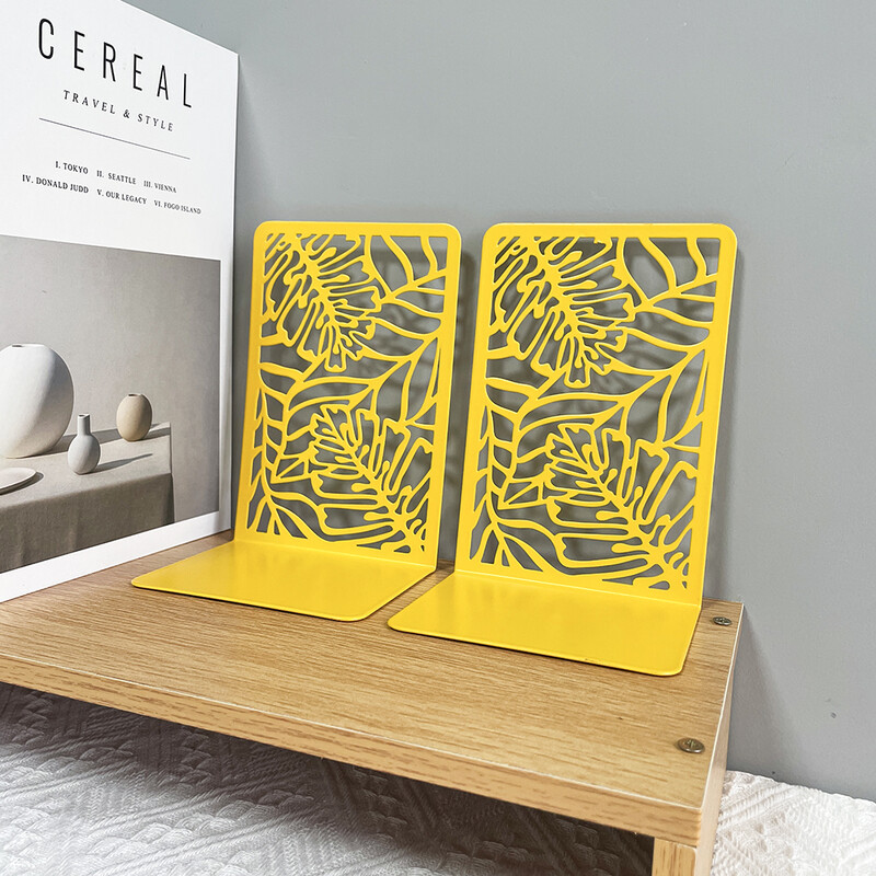 2 komada Basho listova za knjige za ljubitelje knjiga Teški završci za knjige za domaćinstvo Neklizajuća polica za knjige Uredska stolna željezna polica za knjige