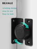 Brava za vrata i prozore koja se okreće za 180 stupnjeva Zasun na vratima Zasun za klizna vrata Brava za zaključavanje na guranje i povlačenje Kopča za zaključavanje vrata Fiksna zasun za vrata