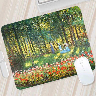 Claude Monet Art Mic Mouse Pad Gaming Mousepad PC Gamer Mouse Mat Computer Office Pad Tastatură Mat Birou Pad Laptop Mausepad