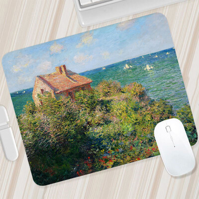 Claude Monet Art Mic Mouse Pad Gaming Mousepad PC Gamer Mouse Mat Computer Office Pad Tastatură Mat Birou Pad Laptop Mausepad