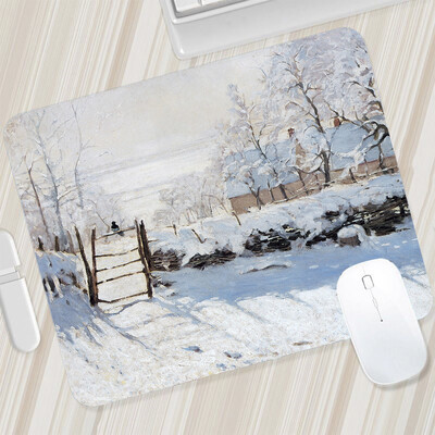 Claude Monet Art Mic Mouse Pad Gaming Mousepad PC Gamer Mouse Mat Computer Office Pad Tastatură Mat Birou Pad Laptop Mausepad