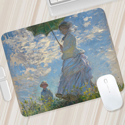 Claude Monet Art Mic Mouse Pad Gaming Mousepad PC Gamer Mouse Mat Computer Office Pad Tastatură Mat Birou Pad Laptop Mausepad