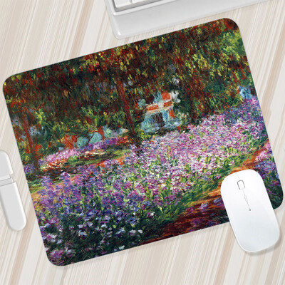 Claude Monet Art Mic Mouse Pad Gaming Mousepad PC Gamer Mouse Mat Computer Office Pad Tastatură Mat Birou Pad Laptop Mausepad
