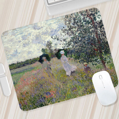 Claude Monet Art Mic Mouse Pad Gaming Mousepad PC Gamer Mouse Mat Computer Office Pad Tastatură Mat Birou Pad Laptop Mausepad