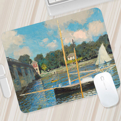 Claude Monet Art Mic Mouse Pad Gaming Mousepad PC Gamer Mouse Mat Computer Office Pad Tastatură Mat Birou Pad Laptop Mausepad