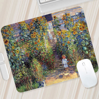 Claude Monet Art Mic Mouse Pad Gaming Mousepad PC Gamer Mouse Mat Computer Office Pad Tastatură Mat Birou Pad Laptop Mausepad