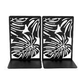 Crni držači za knjige od bambusa Turtleback - L teška stolna polica za knjige, ured za radnu sobu, ukrasni dar za knjiške moljce