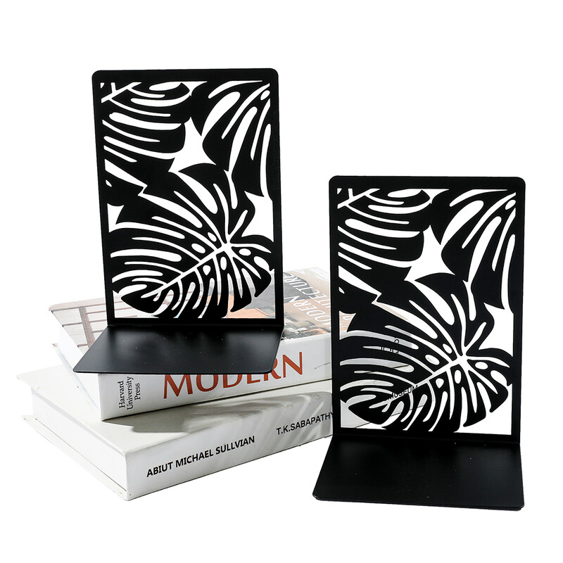 Crni držači za knjige od bambusa Turtleback - L teška stolna polica za knjige, ured za radnu sobu, ukrasni dar za knjiške moljce