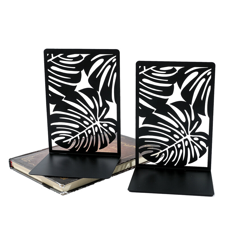 Crni držači za knjige od bambusa Turtleback - L teška stolna polica za knjige, ured za radnu sobu, ukrasni dar za knjiške moljce