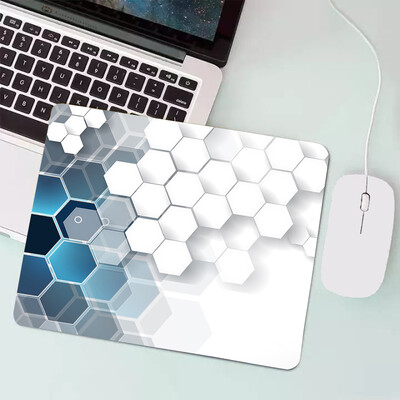 Anime Hexagonal Honeycomb Mouse Pad Gaming Accessories Gabinete PC Gamer Computer Tipkovnica Stol Mat Gumena Laptop Mala Mousepad