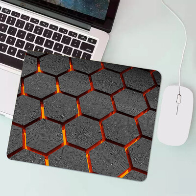 Anime Hexagonal Honeycomb Mouse Pad Gaming Accessories Gabinete PC Gamer Computer Tipkovnica Stol Mat Gumena Laptop Mala Mousepad