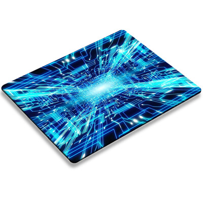Mause Pad Gamer Rug Matrix Binary Code Mouse Pads Deskmat Desktop Stol Mat Pc Gaming Computer Desk Protector Kawaii Accessories