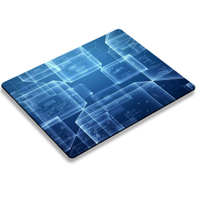 Mause Pad Gamer Rug Matrix Binary Code Mouse Pads Deskmat Desktop Stol Mat Pc Gaming Computer Desk Protector Kawaii Accessories
