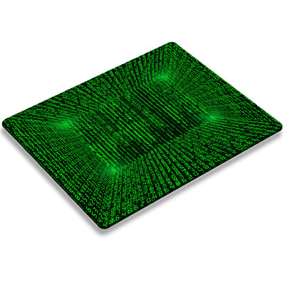 Mause Pad Gamer Rug Matrix Binary Code Mouse Pads Deskmat Desktop Stol Mat Pc Gaming Computer Desk Protector Kawaii Accessories