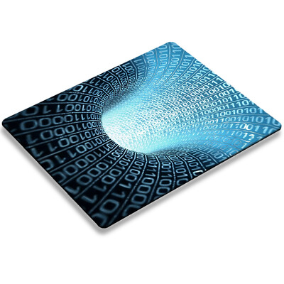 Mause Pad Gamer Rug Matrix Binary Code Mouse Pads Deskmat Desktop Stol Mat Pc Gaming Computer Desk Protector Kawaii Accessories