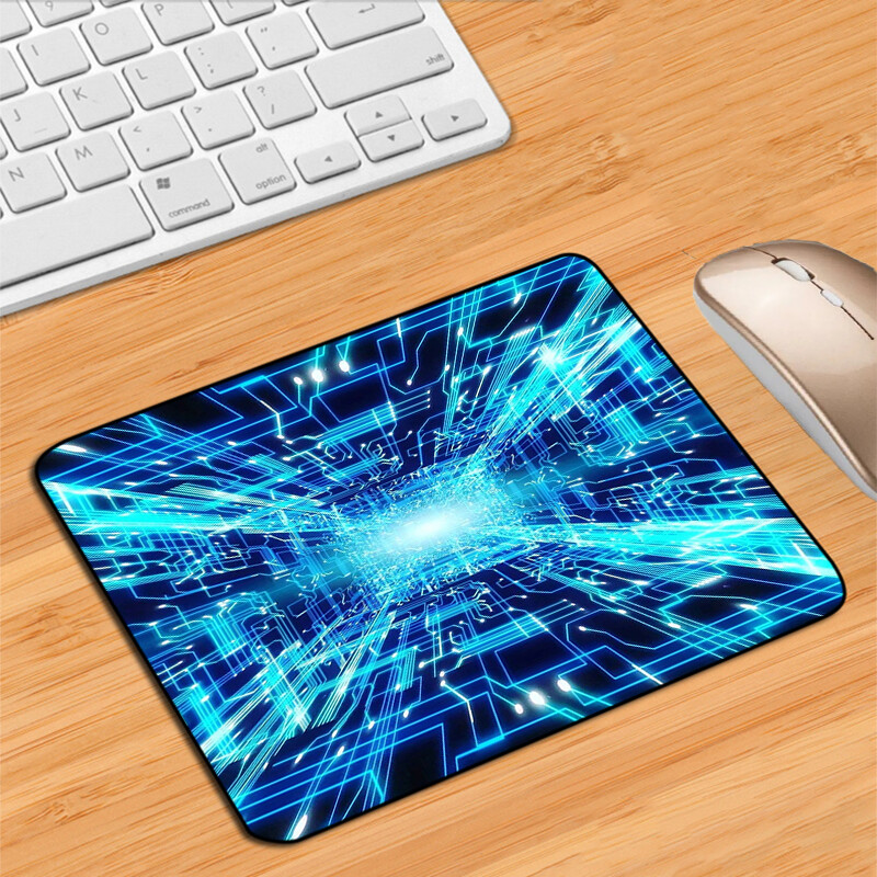 Mause Pad Gamer Rug Matrix Binary Code Mouse Pads Deskmat Desktop Stol Mat Pc Gaming Computer Desk Protector Kawaii Accessories