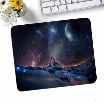 Galaxy Small Gaming Mouse Pad Deskmat Rubber Mat αντιολισθητικό Anime Mousepad PC Αξεσουάρ Προστατευτικό γραφείου Kawaii Cute πληκτρολόγια