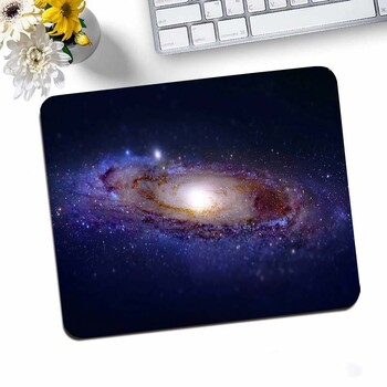 Galaxy Small Gaming Mouse Pad Deskmat Rubber Mat αντιολισθητικό Anime Mousepad PC Αξεσουάρ Προστατευτικό γραφείου Kawaii Cute πληκτρολόγια