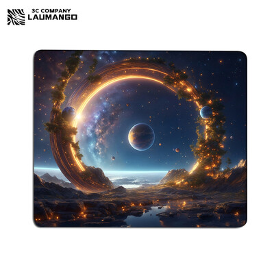 Galaxy Small Gaming Mouse Pad Deskmat Gumena podloga protiv klizanja Anime Mousepad Pc Dodaci Desk Protector Kawaii Slatki jastučići za tipkovnicu