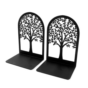 Black Tree of Life Desktop Book Ends Office Desktop Home Bookend Δώρο για το Book Loves Office Desktop Iron Book Rack