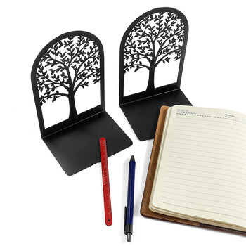 Black Tree of Life Desktop Book Ends Office Desktop Home Bookend Δώρο για το Book Loves Office Desktop Iron Book Rack