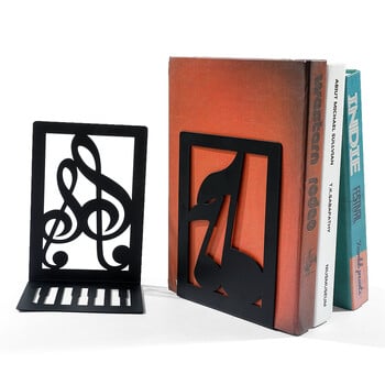 Flatware Book Ends Bring Heavy Duty Metal Bookends Desktop Office Home for Book Lovers Είδη γραφείου Ράφι βιβλίων