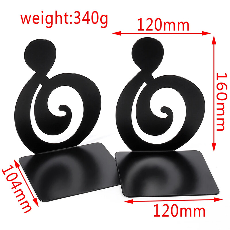 Glazbeni zapisi Držači za knjige Šuplji ukrasi za uredski stol Podrška za knjige Darovi za ljubitelje glazbe Polica za knjige Pribor za muškarce Žene