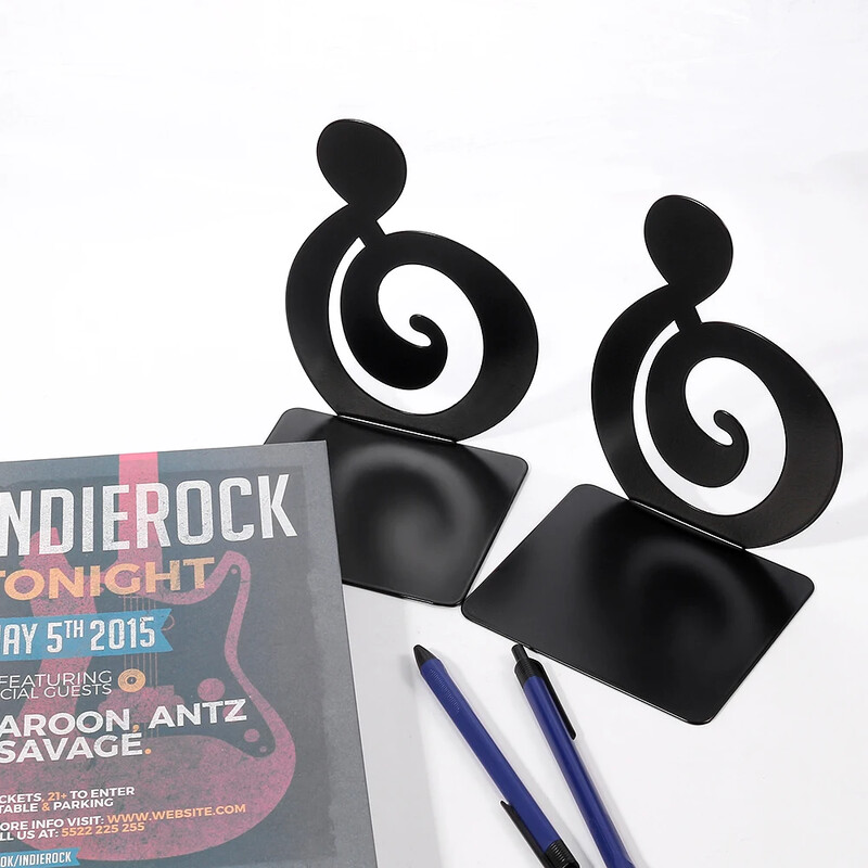 Glazbeni zapisi Držači za knjige Šuplji ukrasi za uredski stol Podrška za knjige Darovi za ljubitelje glazbe Polica za knjige Pribor za muškarce Žene