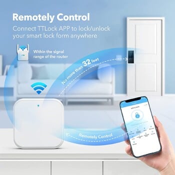 TTLOCK APP G2/G3 WiFi Gateway Hub Έξυπνη κλειδαριά πόρτας Ξεκλείδωμα Μετατροπέας Bluetooth σε Wi-Fi Smart Home Bridge Voice για Alexa Google