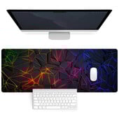 Cool Geometric Stripes Tastatură Mouse Pad Covoraș de birou, 3D Gaming Mouse Pad pentru sufragerie și dormitor, decorațiuni interioare pentru jucători, cadou