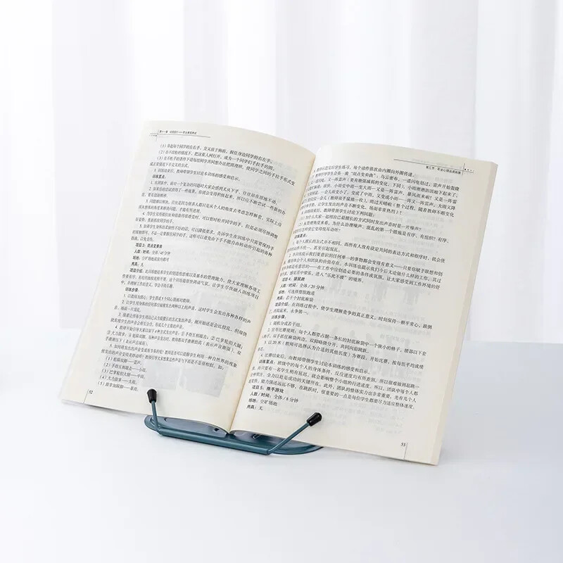 Suport portabil pentru cărți Suport reglabil pentru cărți de bucate pentru rețetă Suport pentru cărți de bucate Suport pentru telefon mobil pentru cartea de bucate Suport pentru tabletă