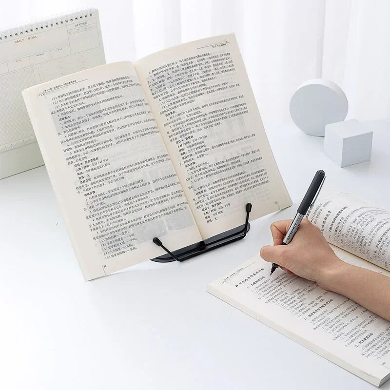 Suport portabil pentru cărți Suport reglabil pentru cărți de bucate pentru rețetă Suport pentru cărți de bucate Suport pentru telefon mobil pentru cartea de bucate Suport pentru tabletă