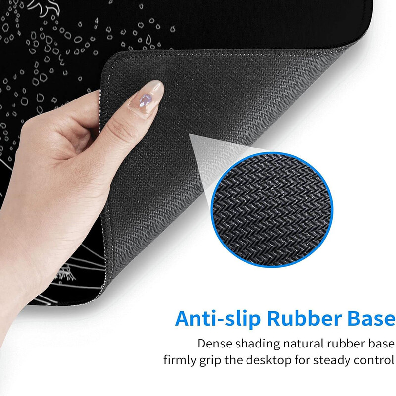 1 tk Black Sea Wave suur hiirematt 800*300 mm pikendatud mänguhiirepadi lauapadi õmmeldud libisemiskindla kummist klaviatuuriga