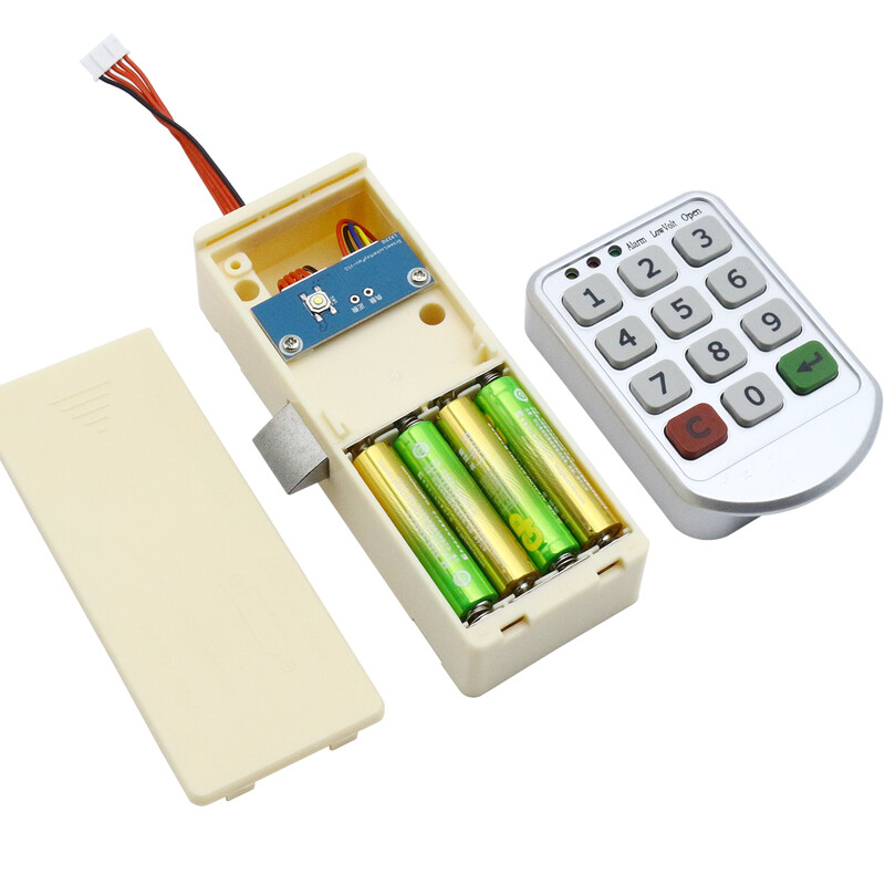 Интелигентна ключалка за чекмедже с парола Малък шкаф за съхранение Електронна ключалка Шкаф за обувки Тенекиен шкаф Заключване на врата