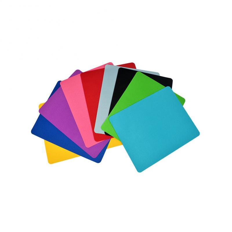 Jednostavna jednobojna PU kožna podloga za miša, protuklizna, vodootporna, 21,5*17,5 cm podloga za miša, školski pribor, uredski pribor, stolni set