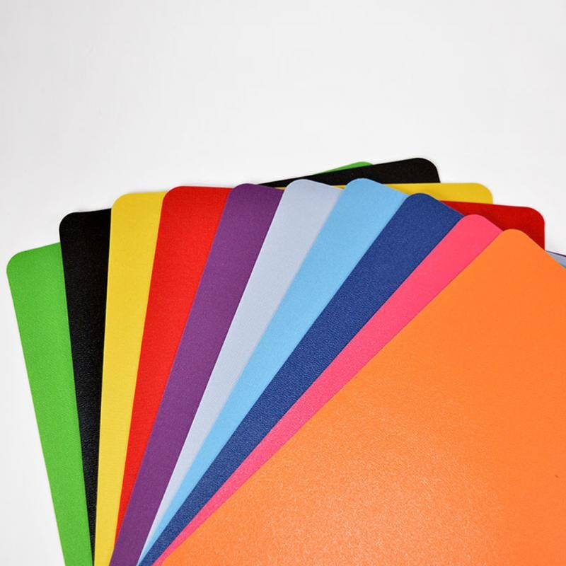 Jednostavna jednobojna PU kožna podloga za miša, protuklizna, vodootporna, 21,5*17,5 cm podloga za miša, školski pribor, uredski pribor, stolni set