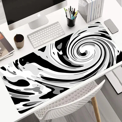 Popularno prodavana velika gaming podloga za miš Gamer Mat Apstraktna umjetnost Računalni jastuk 900x400 Tipkovnica Stol Neklizajuća gumena rubna prostirka