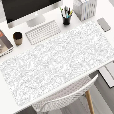 Popularno prodavana velika gaming podloga za miš Gamer Mat Apstraktna umjetnost Računalni jastuk 900x400 Tipkovnica Stol Neklizajuća gumena rubna prostirka