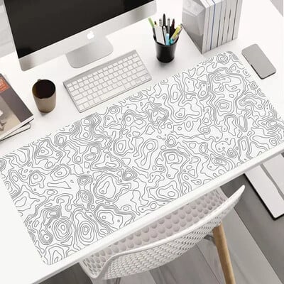 Popularno prodavana velika gaming podloga za miš Gamer Mat Apstraktna umjetnost Računalni jastuk 900x400 Tipkovnica Stol Neklizajuća gumena rubna prostirka