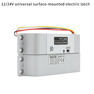 12V ili 24V izloženi električni zasun, drvena vrata, željezna vrata, protupožarna vrata, podešavanje odgode, električna upravljačka brava za kontrolu pristupa