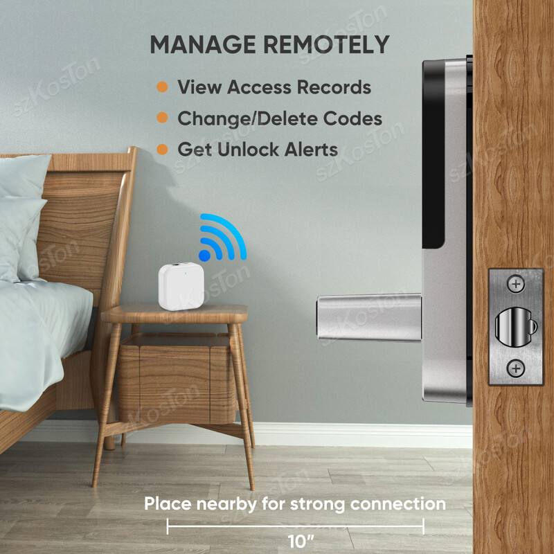 G3 Wired Gateway Hub TTLOCK APP Smart Door Lock Bridge Bluetooth към Wi-Fi Remote Unlock Converter Гласово управление за Alexa Google