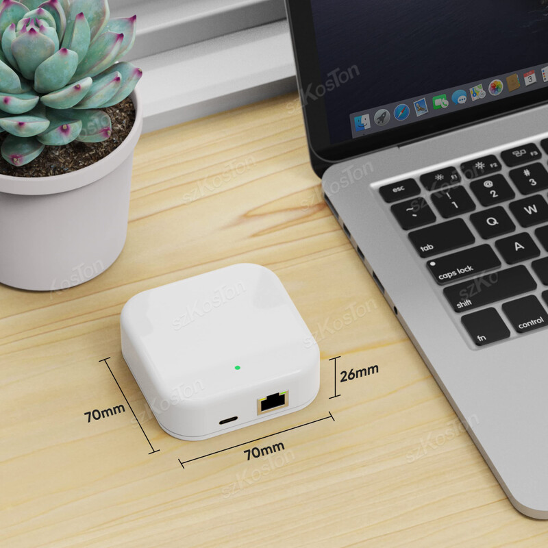 G3 Wired Gateway Hub TTLOCK APP Smart Door Lock Bridge Bluetooth към Wi-Fi Remote Unlock Converter Гласово управление за Alexa Google