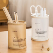 Cilindrinis nuimamas stalinis rašiklio laikiklis Biuro priedai Rašiklio stovas Stalinis laikiklis Biuro organizacija