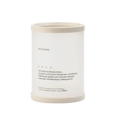 Cilindrinis nuimamas stalinis rašiklio laikiklis Biuro priedai Rašiklio stovas Stalinis laikiklis Biuro organizacija