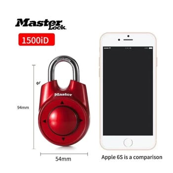 Master Lock Portable Fun Directional Combination Locker Locker Αντικλεπτική Ασφάλεια Κατάλληλο για Escape Room