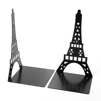 Eiffel Tower Hollow Metal Bookends Βιβλιοθήκη Τραπέζι γραφείου Διακόσμηση Βιβλίου Υποστήριξη Εκμάθηση Εργαλεία εργασίας για άνδρες Γυναίκες