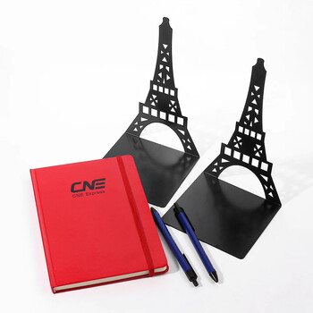 Eiffel Tower Hollow Metal Bookends Βιβλιοθήκη Τραπέζι γραφείου Διακόσμηση Βιβλίου Υποστήριξη Εκμάθηση Εργαλεία εργασίας για άνδρες Γυναίκες